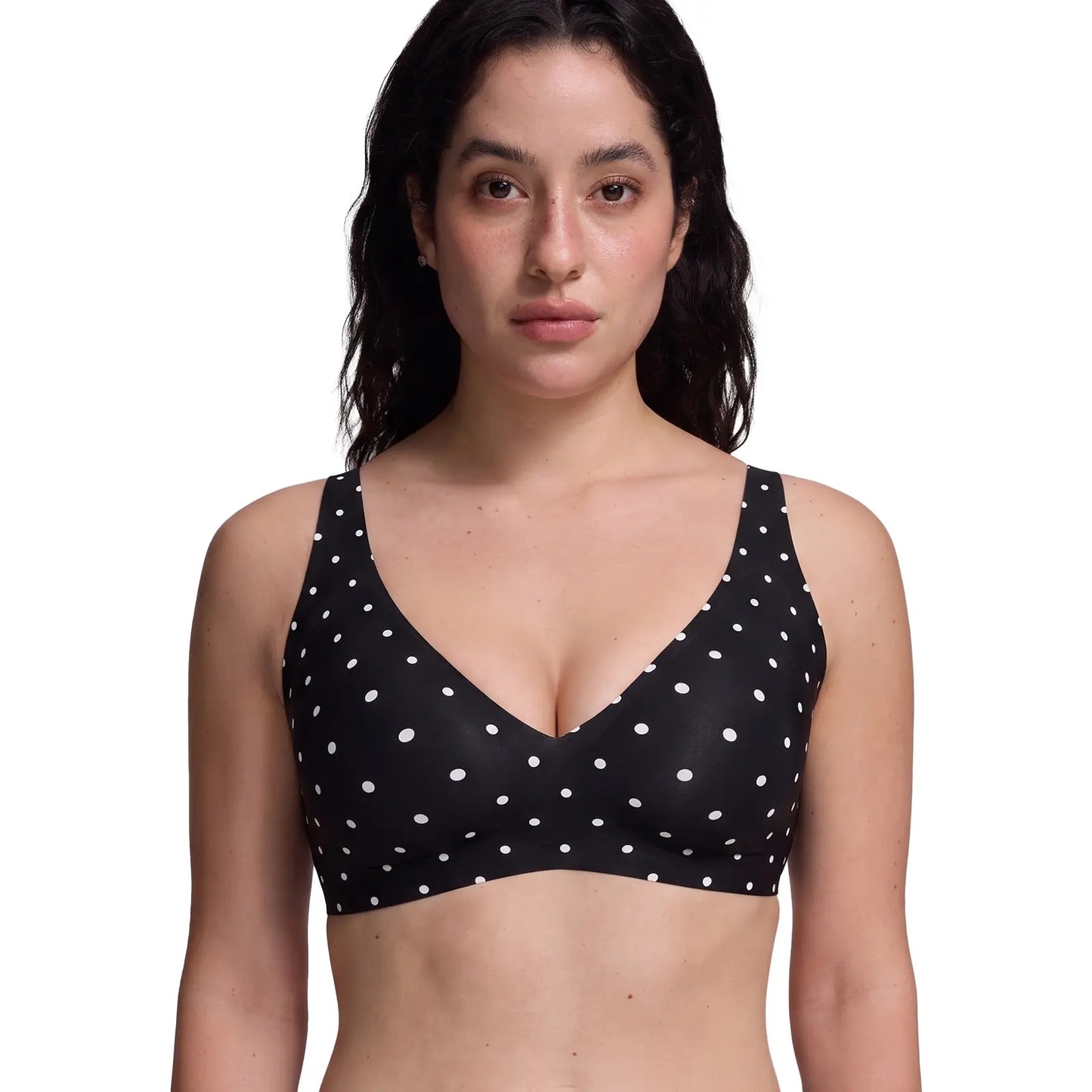 Wireless Womens Comfortable Wireless Bras Push Up Bralettes Seamless Tshirts Bras Deep V Everyday Bras