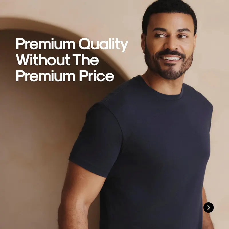 Men's 4-Pack Short Sleeve Crew Neck T-Shirts – Premium Fit for Everyday Comfort & Casual Style