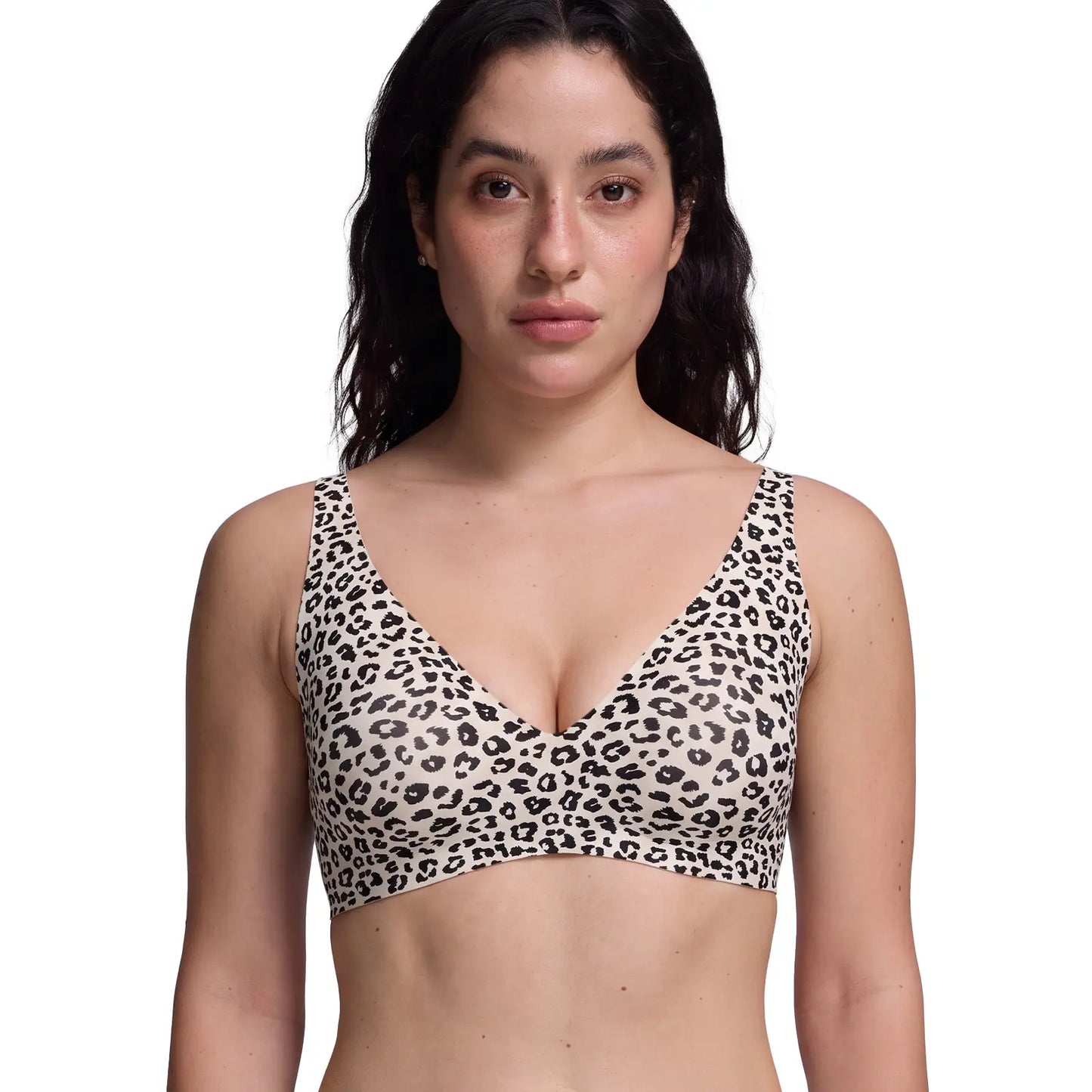 Wireless Womens Comfortable Wireless Bras Push Up Bralettes Seamless Tshirts Bras Deep V Everyday Bras