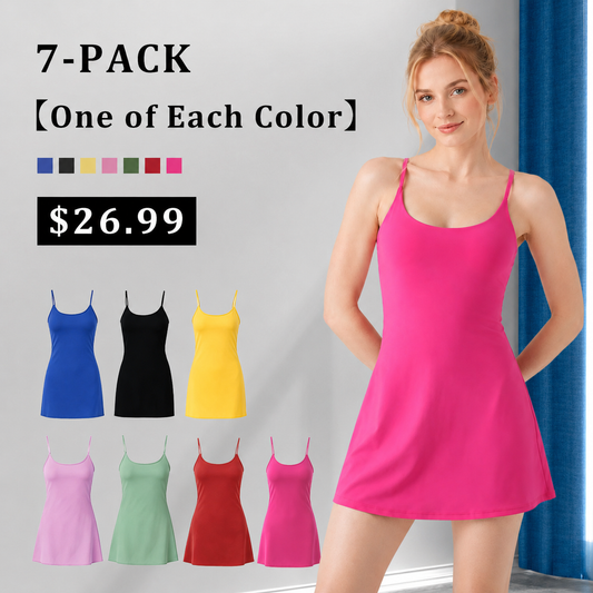 🔥Last day promotion🔥Plush Backless Active Dress-Easy Peezy Edition